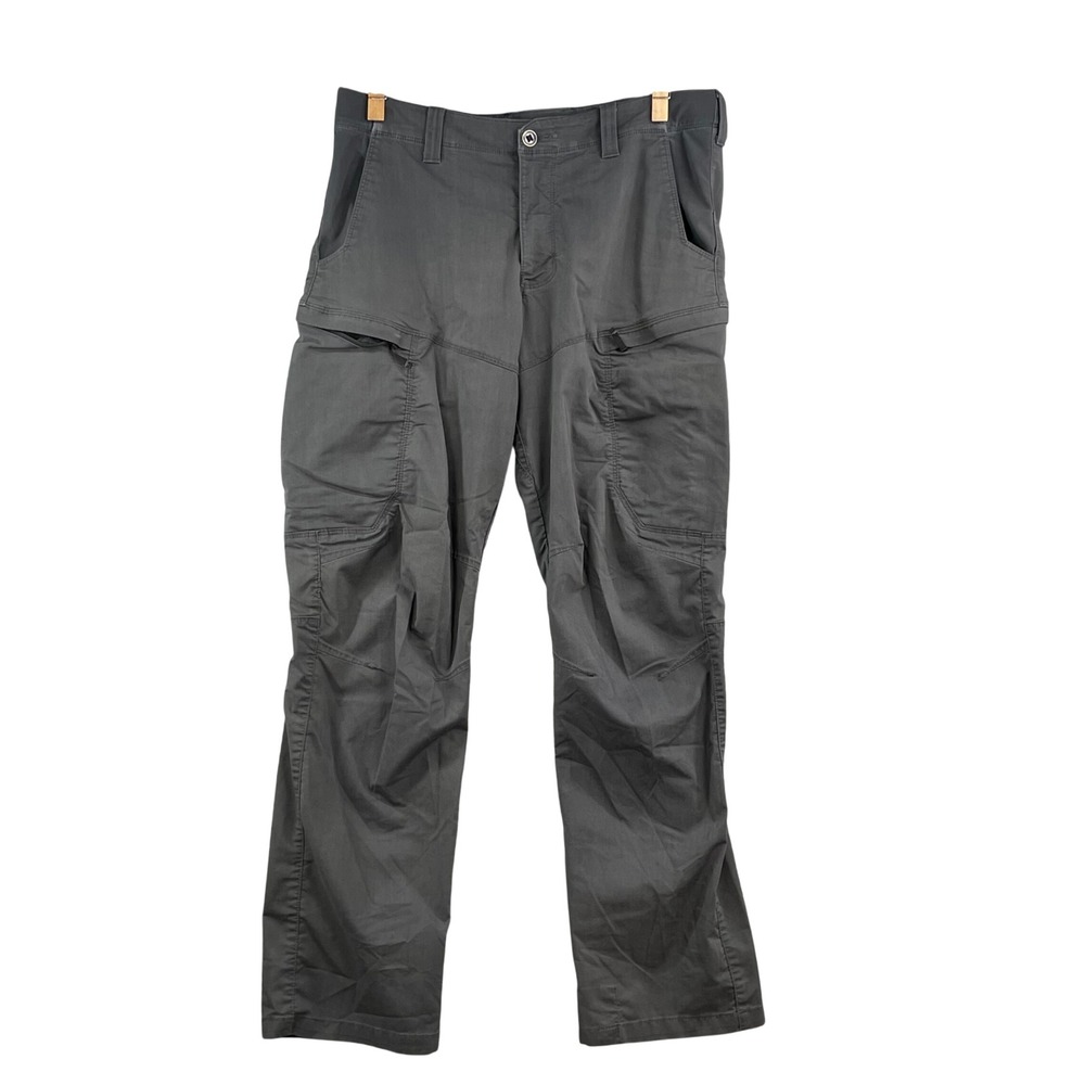 5.11 Tactical Cargo Pants Mens 36x33 Gray Outdoor Work Trousers Workwear Utility